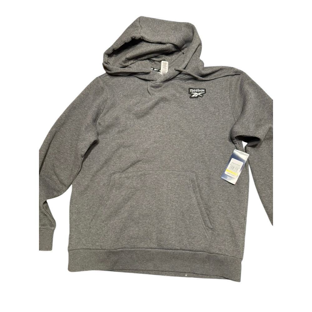 Reebok PulloverHoodie Jacket Gray Size L